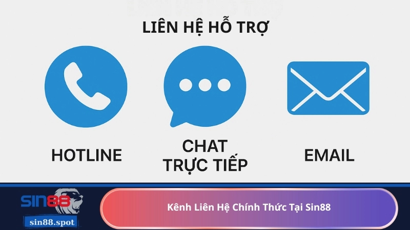Kênh Liên Hệ Chính Thức Tại Sin88